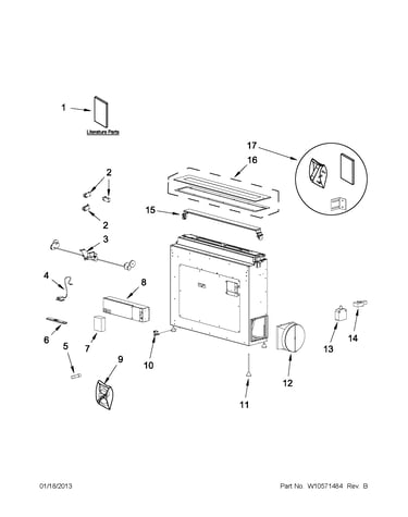 Hood base parts