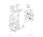 Maytag MFI2665XEM8 cabinet parts diagram