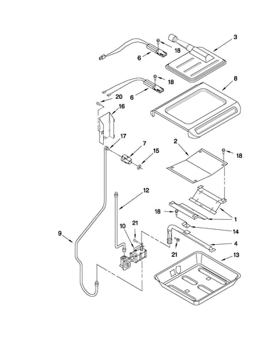 Broiler & oven burner parts