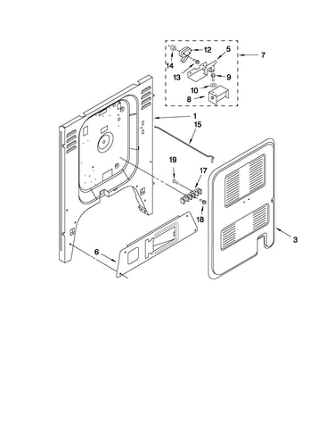 Rear chassis parts