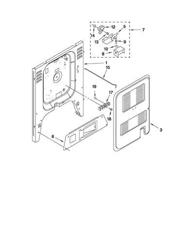 Rear chassis parts