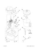 Motor and housing unit