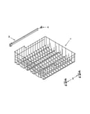 Upper rack and track parts