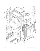 Cabinet, door and liner parts