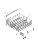 Upper rack and track parts