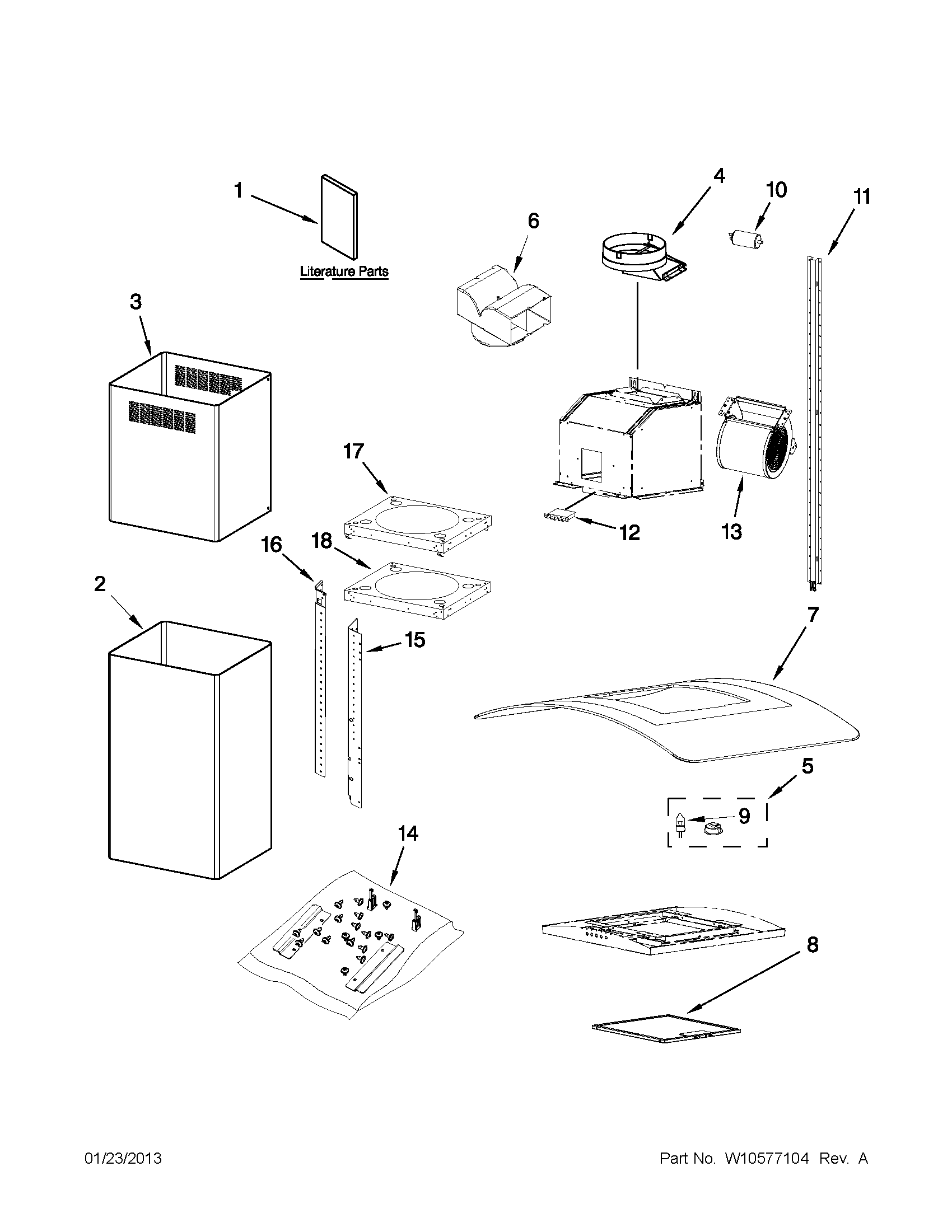 Hood parts