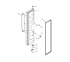 Amana ASD2575BRB00 freezer door parts diagram