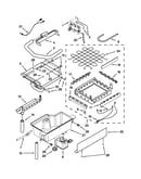 Evaporator, grid, and water parts