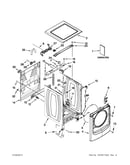 Top and cabinet parts