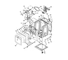 Maytag YMEDB850YG2 cabinet parts diagram