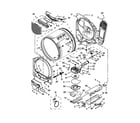 Maytag YMEDB750YW2 bulkhead parts diagram