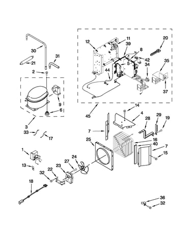 Upper unit parts