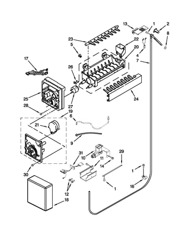 Ice maker parts