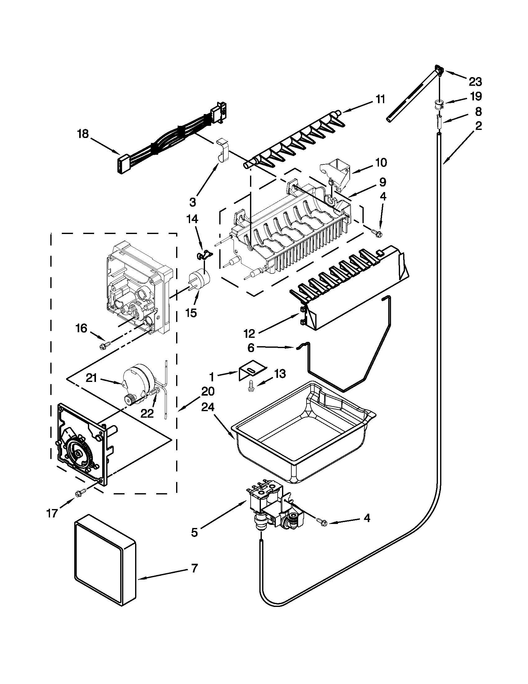 Icemaker parts