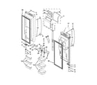 Maytag MFT2673BEB10 refrigerator door parts diagram