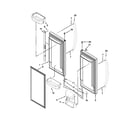 Maytag MFC2061KES14 refrigerator door diagram
