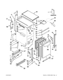 Cabinet, door and liner parts