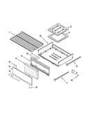 Oven and broiler parts