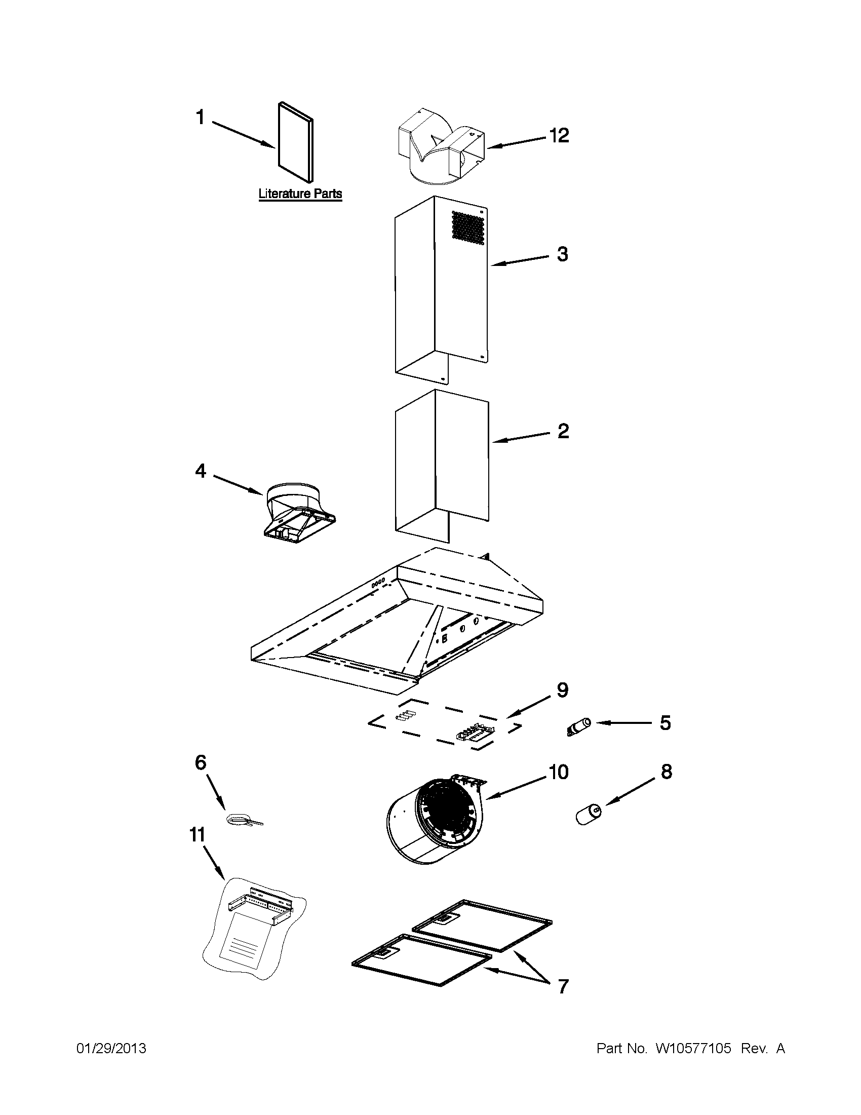 Hood parts
