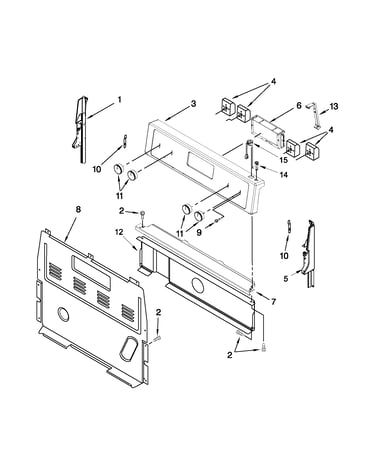 Control panel parts
