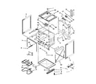Whirlpool YWFC310S0BW0 chassis parts diagram