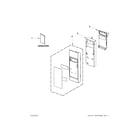 Whirlpool WMH53520AW1 control panel parts diagram