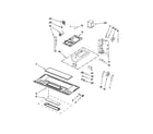 Whirlpool WMH53520AW1 interior and ventilation parts diagram