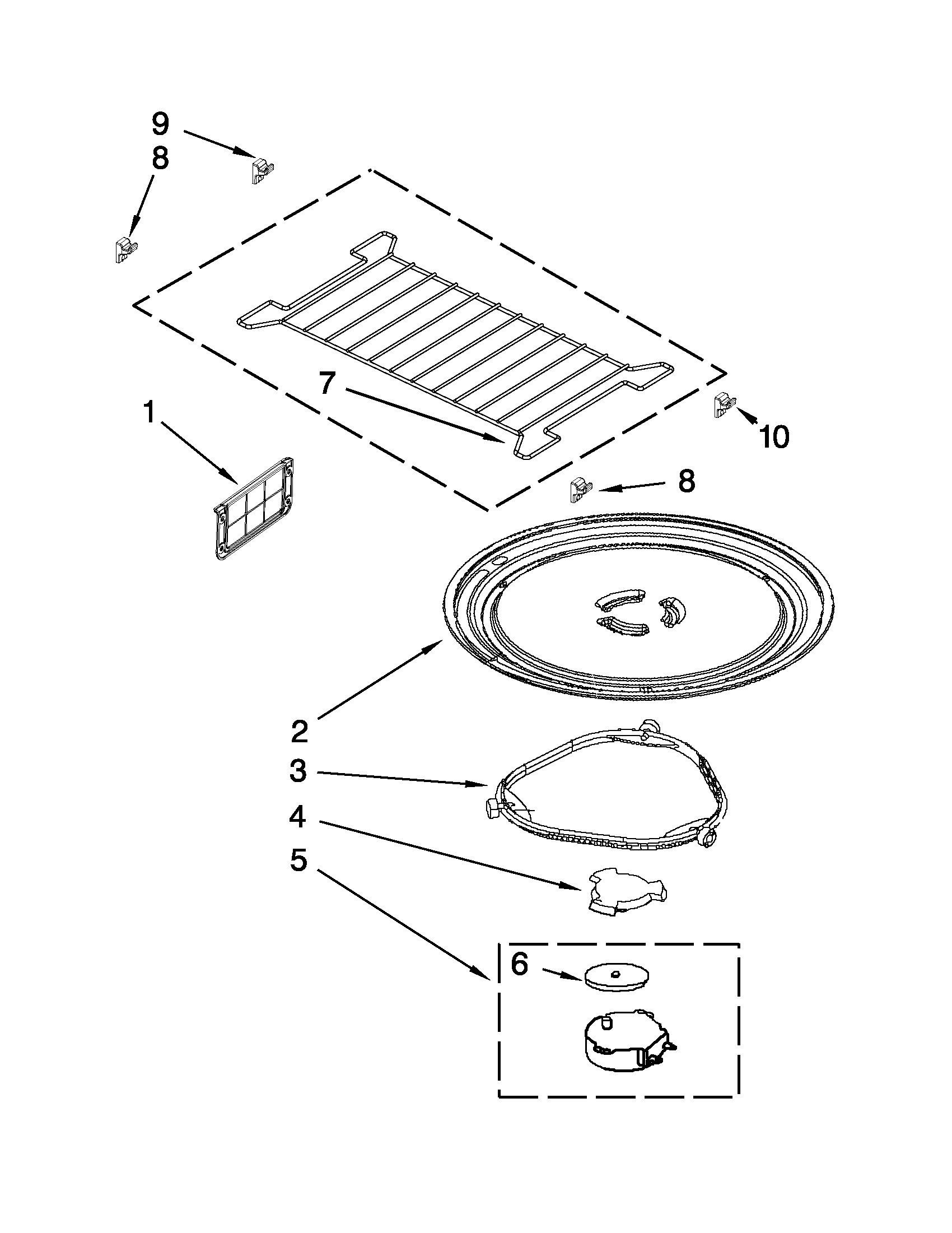 TURNTABLE PARTS