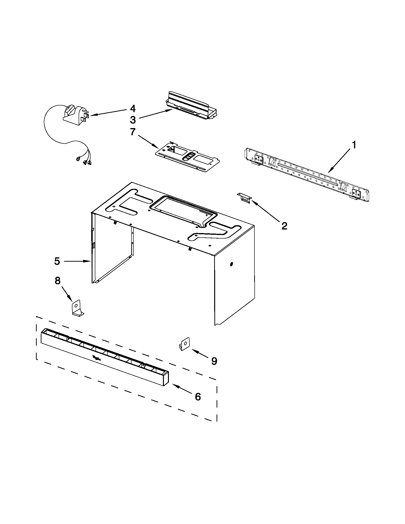 CABINET AND INSTALLATION PARTS