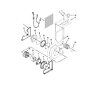 Jenn-Air JES9860CAW00 blower assembly diagram