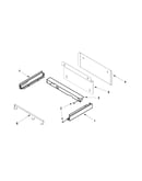 Microwave compartment parts