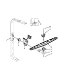 Upper wash and rinse parts