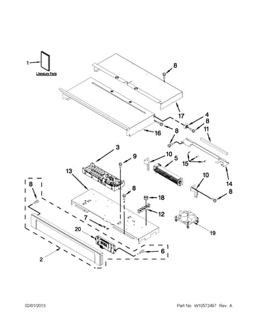 Control panel parts