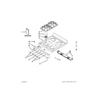 Amana AGG200AAW0 cooktop parts diagram