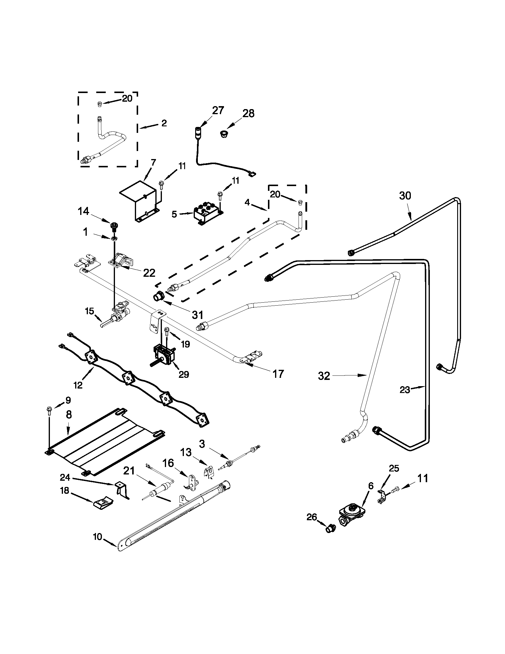 MANIFOLD PARTS