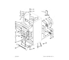 Maytag MFX2570AEW4 cabinet parts diagram