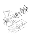 Motor and ice container parts