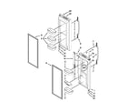 Maytag MFX2570AEW4 refrigerator door parts diagram