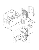 Dispenser front parts