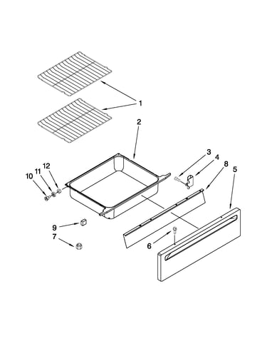 Drawer & rack parts