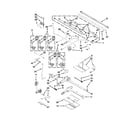 Whirlpool GGG390LXS02 manifold parts diagram