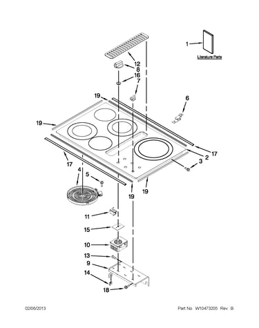 Cooktop parts