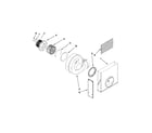 KitchenAid KECD867XBL01 blower unit parts diagram