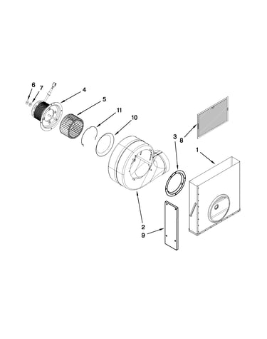 Blower unit parts
