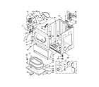 Whirlpool CEM2793BQ0 cabinet parts diagram