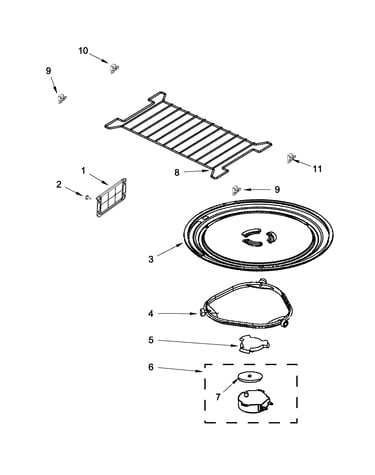 Turntable parts