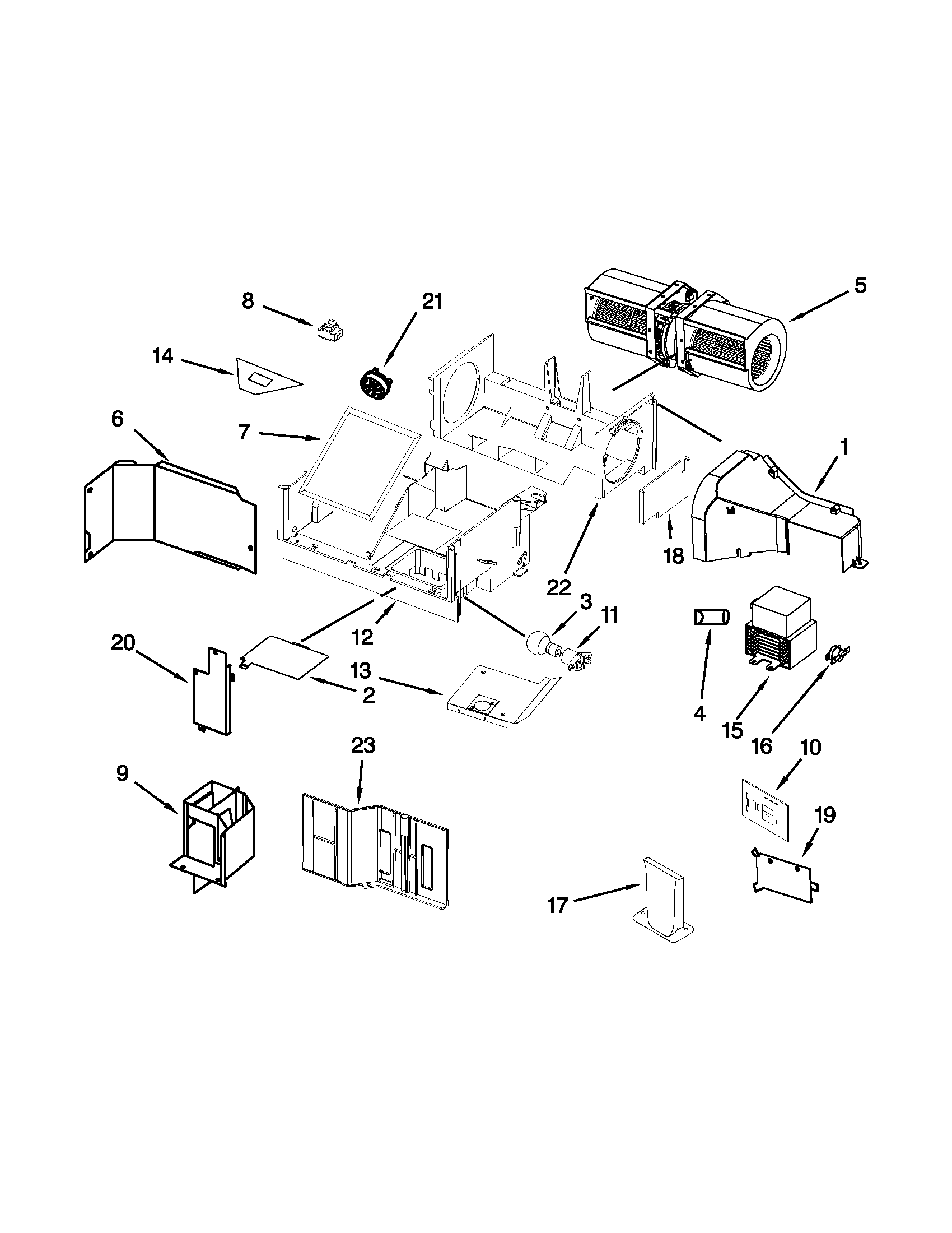 Air flow parts