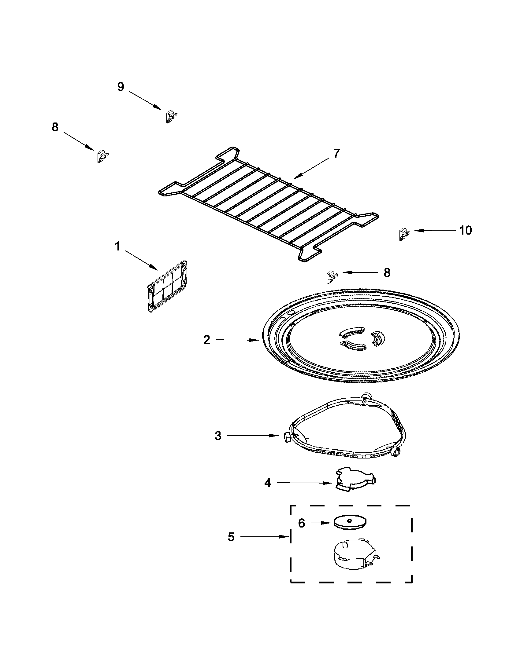 TURNTABLE PARTS