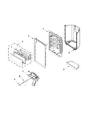 Dispenser front parts