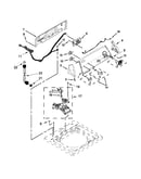 Controls and water inlet parts